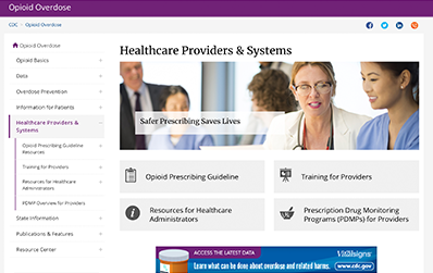 CDC Prescribing Guideline